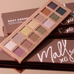 NEW! Mally Beauty BEST DRESSED LIDS Eyeshadow Palette Neutrals & Bolds